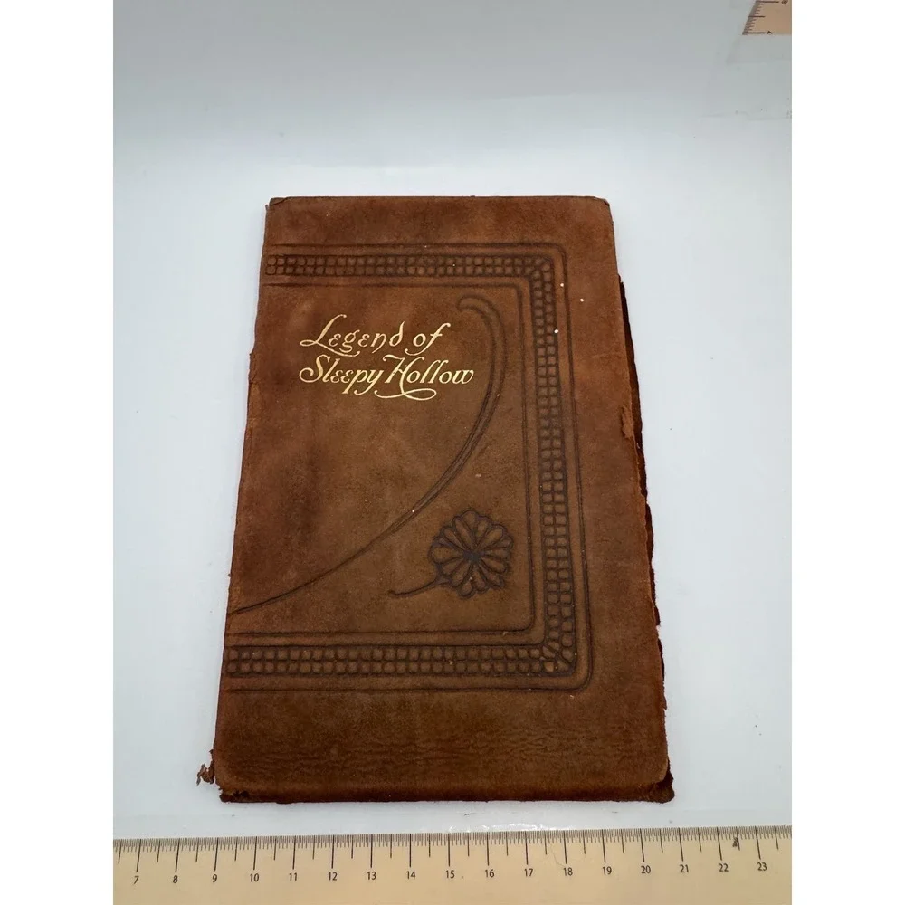 Antique leather-bound
